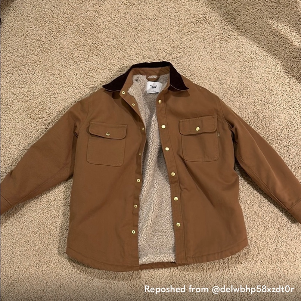 Aritzia Brown Barn Jacket